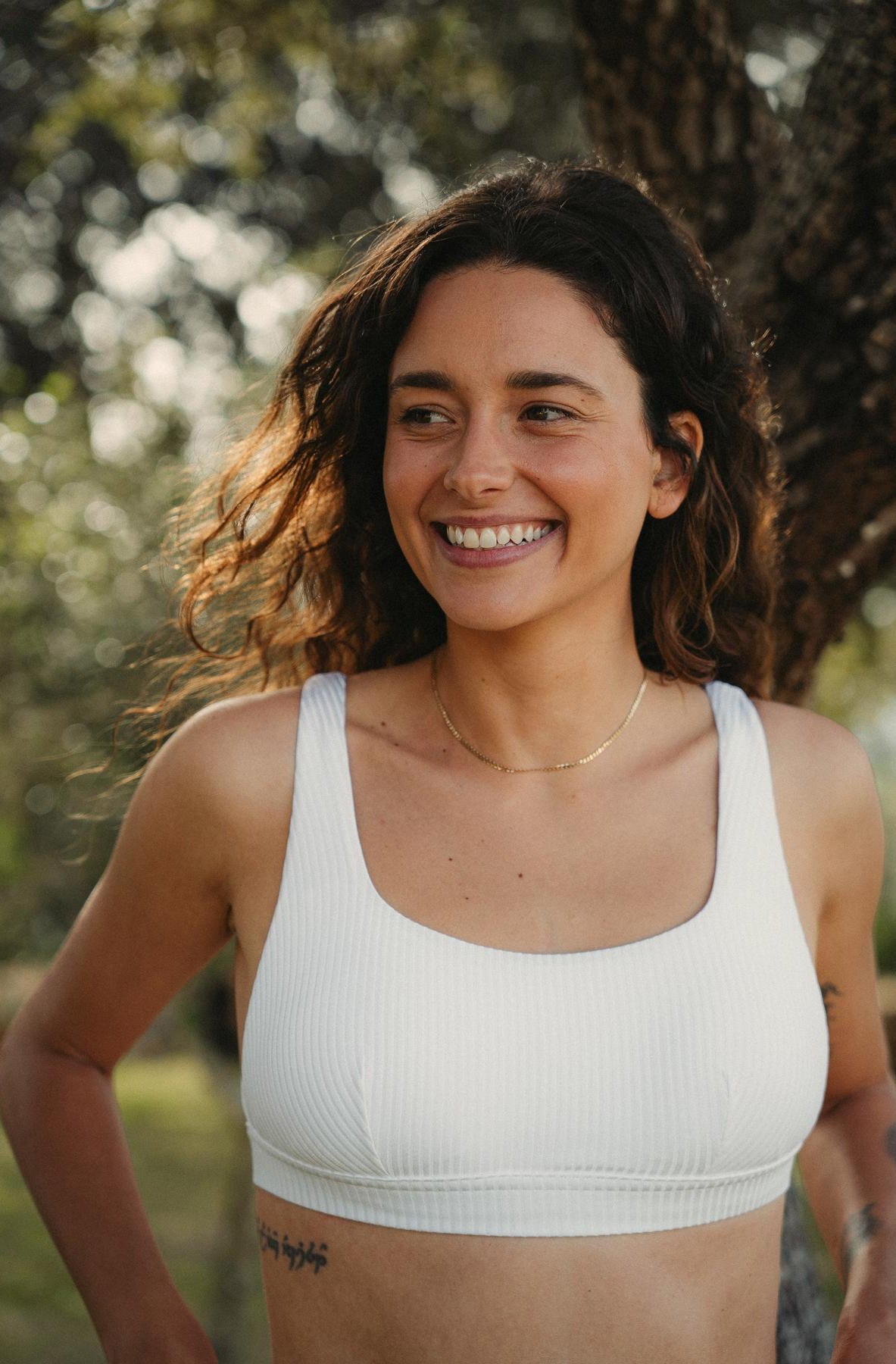 Nachhaltiger Bikini rippstoff hautfreundlich bequem