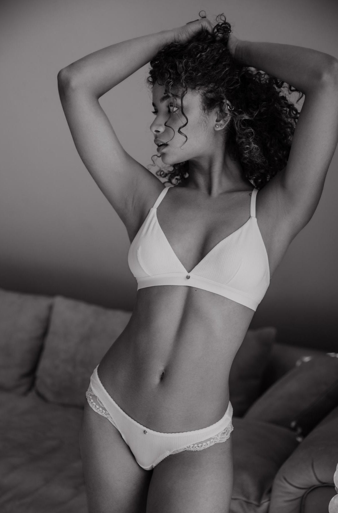 Spitze und Tencel: bequeme Unterwäsche im Sommer, leichtes Bralette