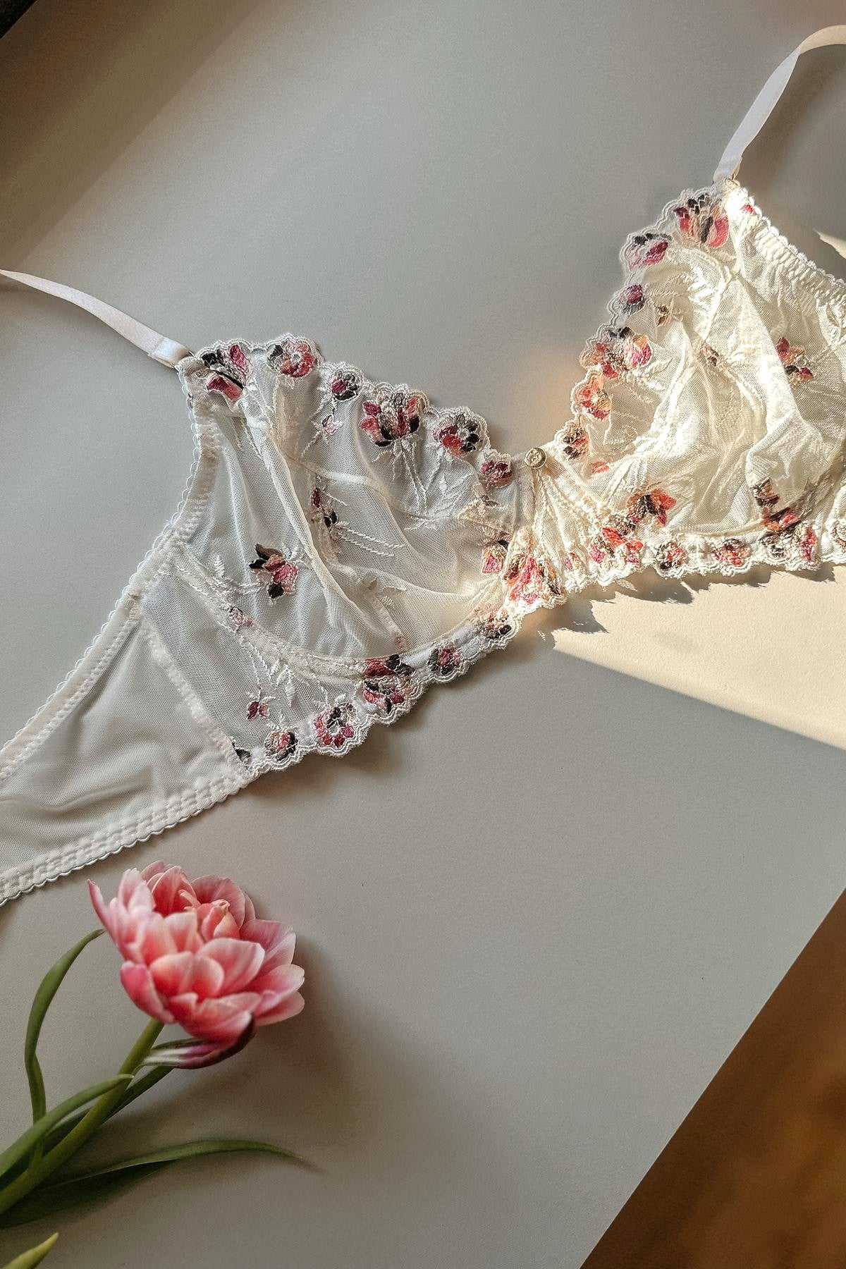 weißer BH Hochzeitsdessous Luxus Lingerie