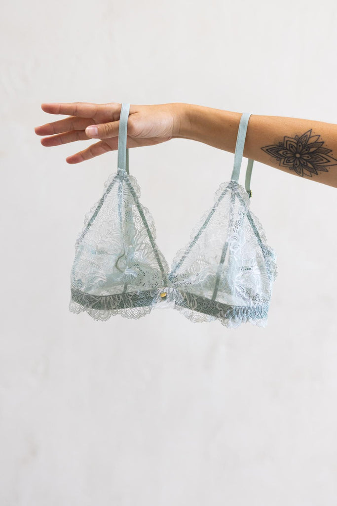 nachhaltige Unterwäsche und Lingerie kaufen Spitzen Bralette von Coco Malou