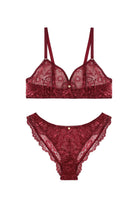 Spitzen-Dessous dunkelrot sexy und nachhaltig fair produziert edel Geschenk für Freundin