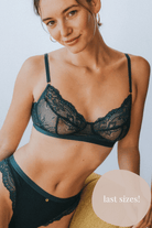 Spitzen Bralette von Coco Malou Spitze aus Deutschland