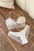 Tragevideo Bralette Maye Spitze mit Pads weiß