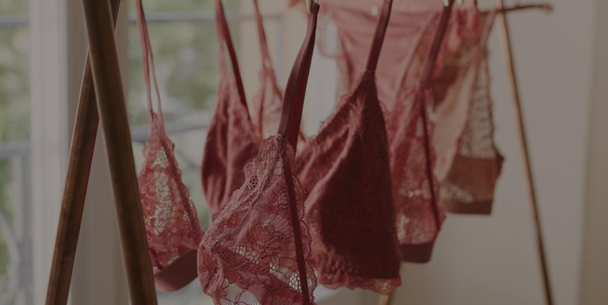 nachhaltige Unterwäsche mit Spitze und Tencel von Coco Malou