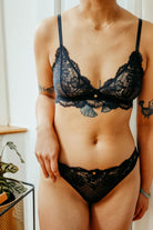 Set Filippa italienische Spitze nachhaltige Herstellung made in Portugal ethical lingerie