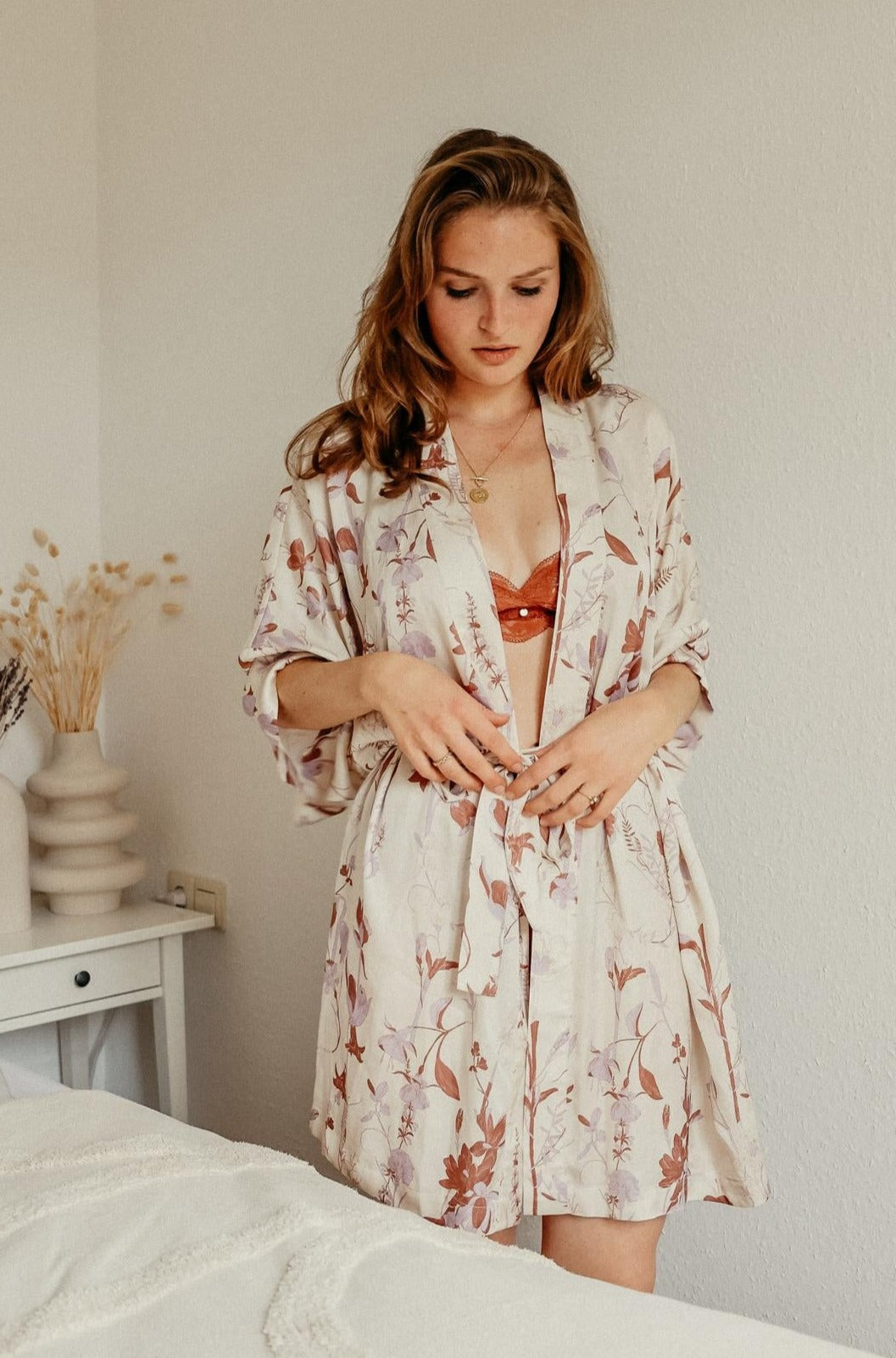 – Kimono-Style Mia Malou Morgenmantel Coco