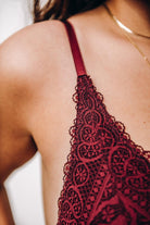 Details Close-up Bralette Spitze wattiert sexy fair eco